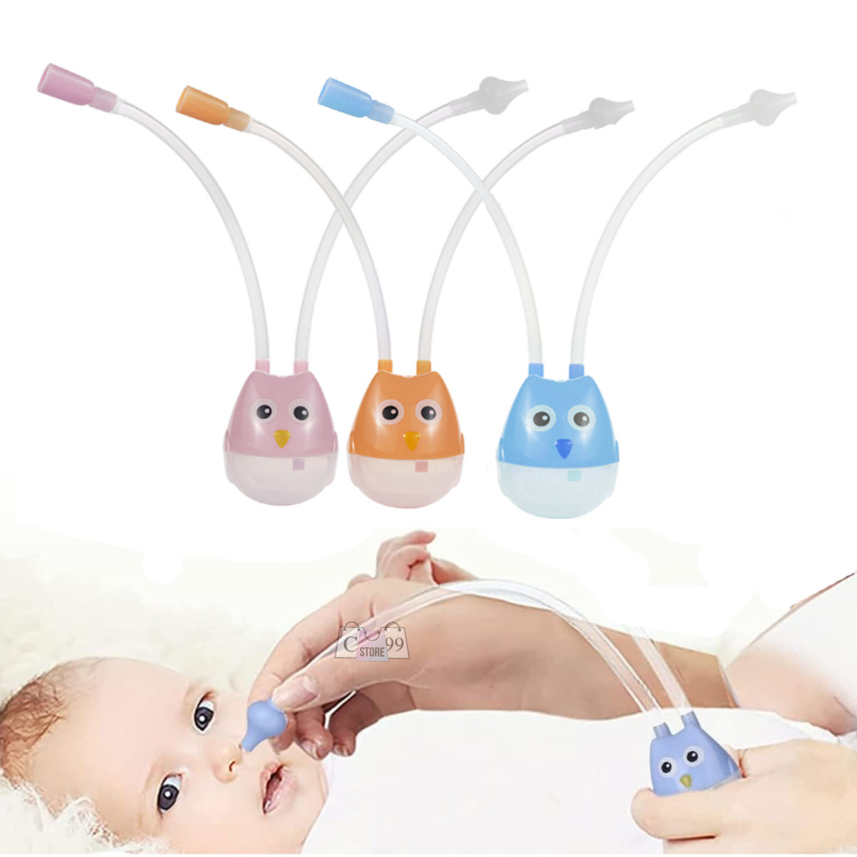 Aspirador Nasal Bebé Saca Mocos Succión